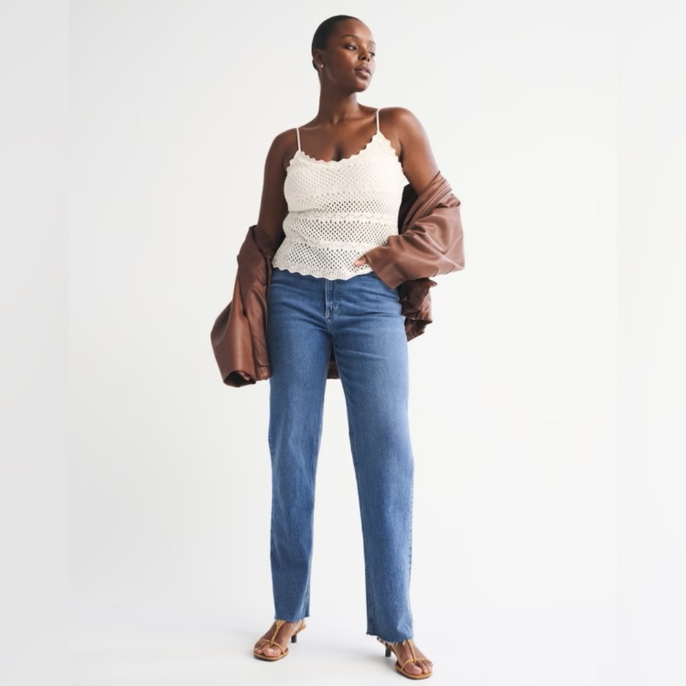 Abercrombie & Fitch‎ Ultra High Rise 90s Straight Jean